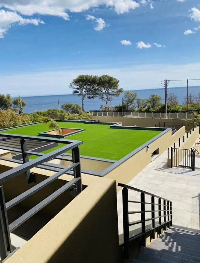 Apartment Residence Sambro - Jacuzzi Et Piscine Chauffee Vue Mer - 4 Etoiles Les Issambres France